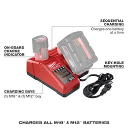 M18 & M12 Multi-Voltage Charger