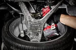 "M18 FUEL 3/8 " Compact Impact Wrench w/ Friction Ring Kit " with Resistant Battery