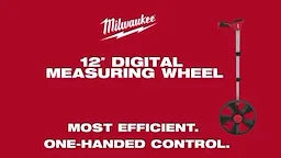 Milwaukee 12" Digital Measuring Wheel (48-22-5112)