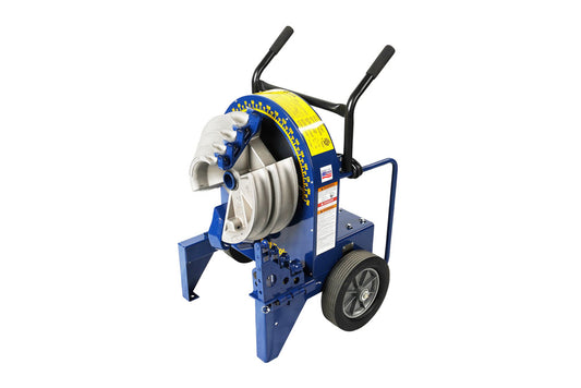 Electric Bender with single shoe bending attachments to bend 1/2" to 2" rigid conduit and pipe.
