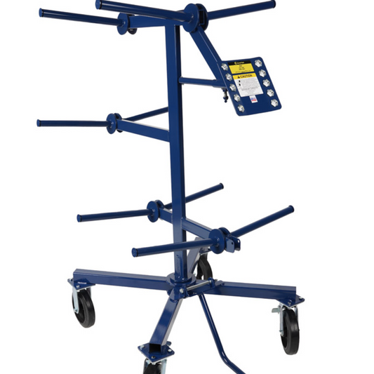 10 Reel Wire Tree with Casters