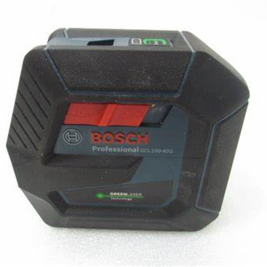 Green-Beam Self-Leveling Cross-Line Laser with Plumb Points