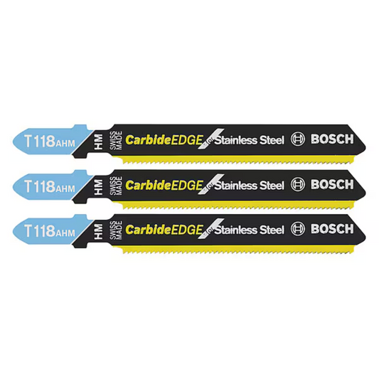 3', 24TPI, HSS Bosch Shank Jigsaw Blade  (5 pk)