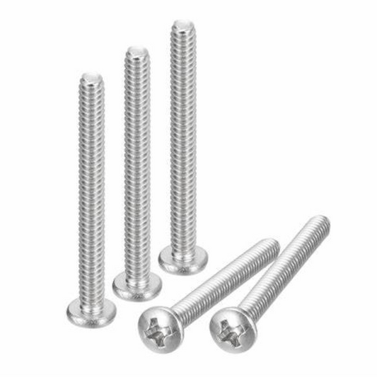 PKG OF 5 #6-32X2 PAN HD SCREWS